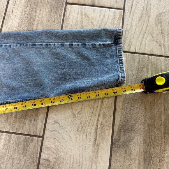 Levis Mens W34 L32 Blue Straight-Leg Denim Jeans 99% Cotton & 1% Elastane - Picture 10 of 10